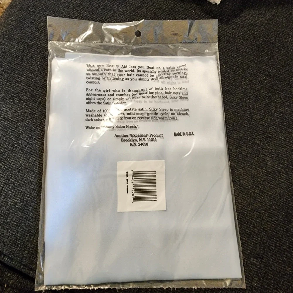Vintage Silky Sleep Bridal Satin Pillow Case Envelope Hidden Zipper 21